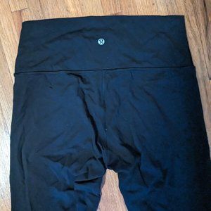 Lululemon Fast and Free High-Rise Tight 28" Black Size 10